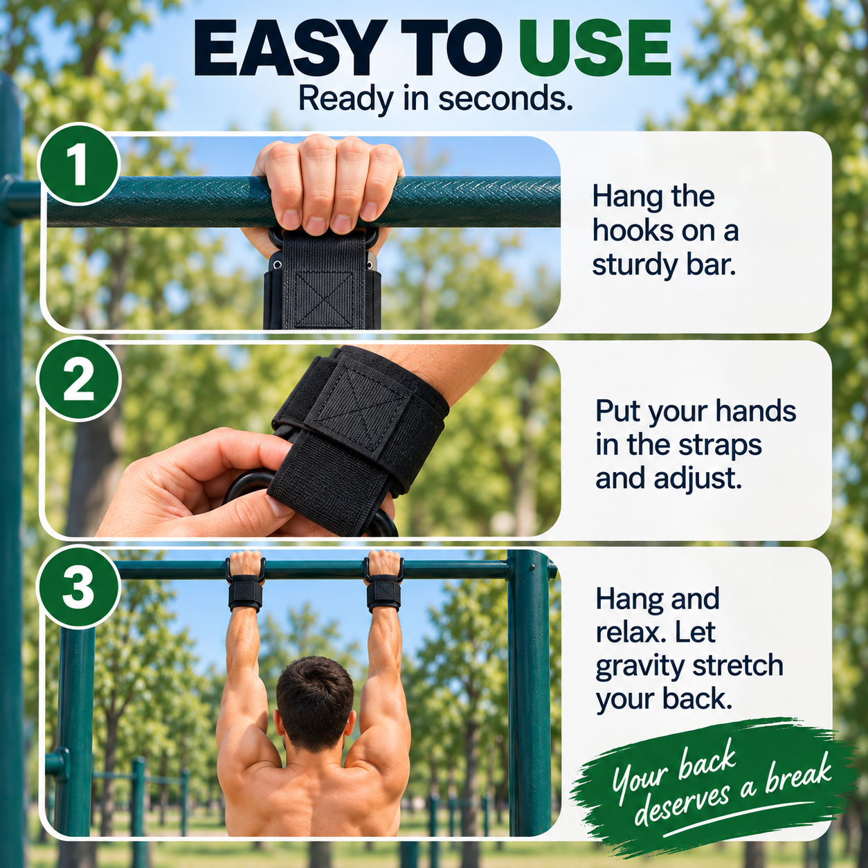 Flexoract™ Hooks for Back Pain